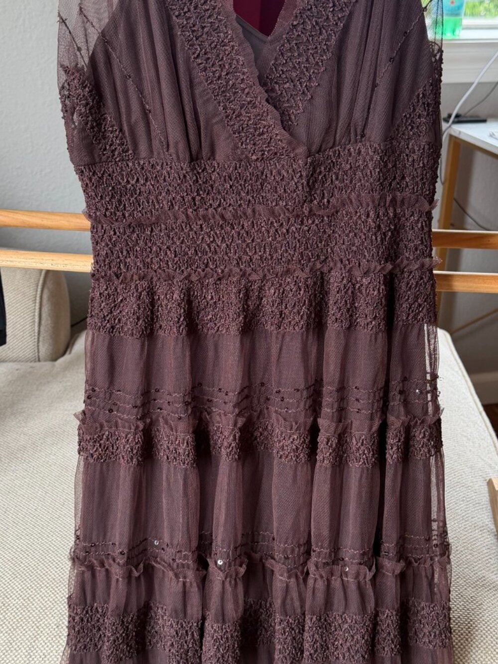 Max Studio dress - brown M - Picture 6 of 8